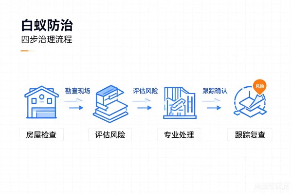 上门除白蚁公司｜白蚁治理完整流程，检测施工复查质保